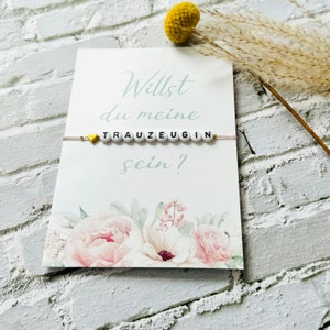 Bracelet Gift Maid of Honor Ask