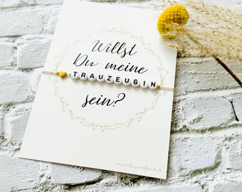 Pulsera regalo dama de honor pedir