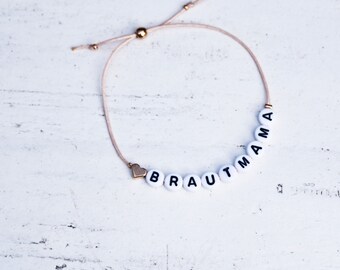 Bracciale Regalo Per Madre Della Sposa In Acciaio Inox Con Zirconie - Gioiello Doppia Catena - 3