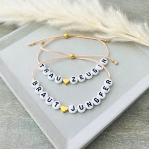 BraceletSet Maid of Honor and Bridesmaid