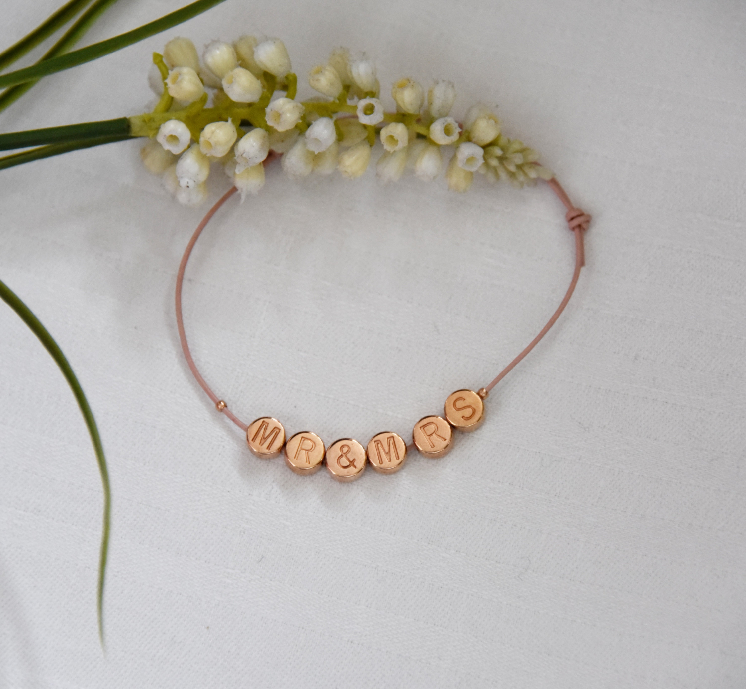 Bracelet Mr&mrs - Etsy