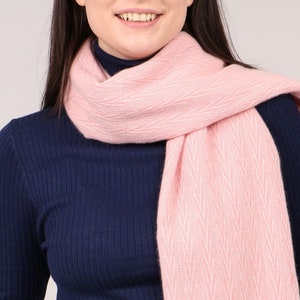 Cheap pink scarves best sale