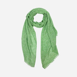 Glitter Scarf, All Over Ditsy Floral Print Scarf, Sparkle Scarves for Women, Gold Foil Scarf, Summer Scarf, Bohemian Shawl, Valentines Gift