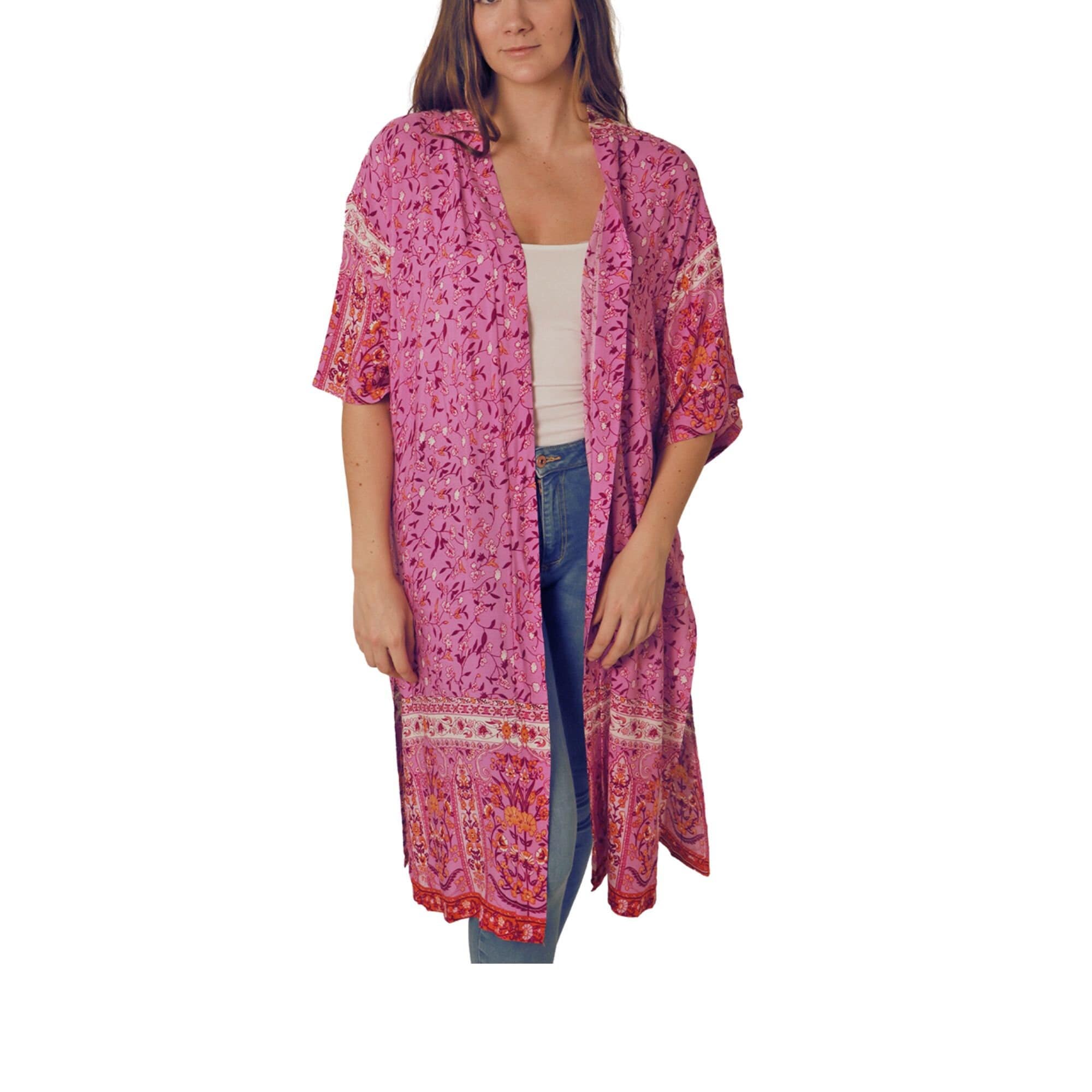 Mode Blouses Kimono blouses s.Oliver Kimono blouse volledige print elegant Mode Blouses Kimono blouses s.Oliver Kimono blouse volledige print elegant