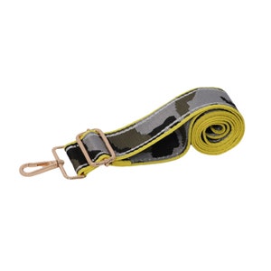 Camo Print, Wide Bag Strap, Camouflage Bag Strap, Crossbody Bag, Replacement Strap, Camera Strap