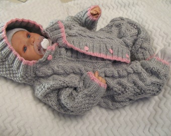 Baby Knit Pilot Jumpsuit