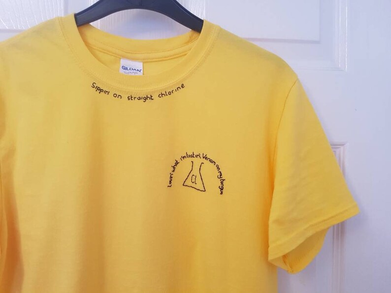 Twenty One Pilots Trench band merch Tshirt Chlorine Lyrics Etsy