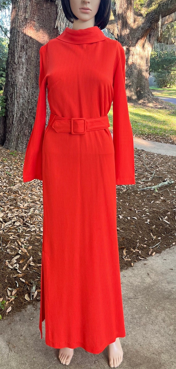 Orange Vintage Dress