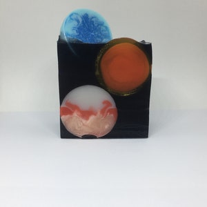 Space, Galaxy Soap, Glycerin Soap, Planets, Handmade, Artisan Soap, Outer space, Intergalatic, Gift Idea, Cosmos, Nasa image 2