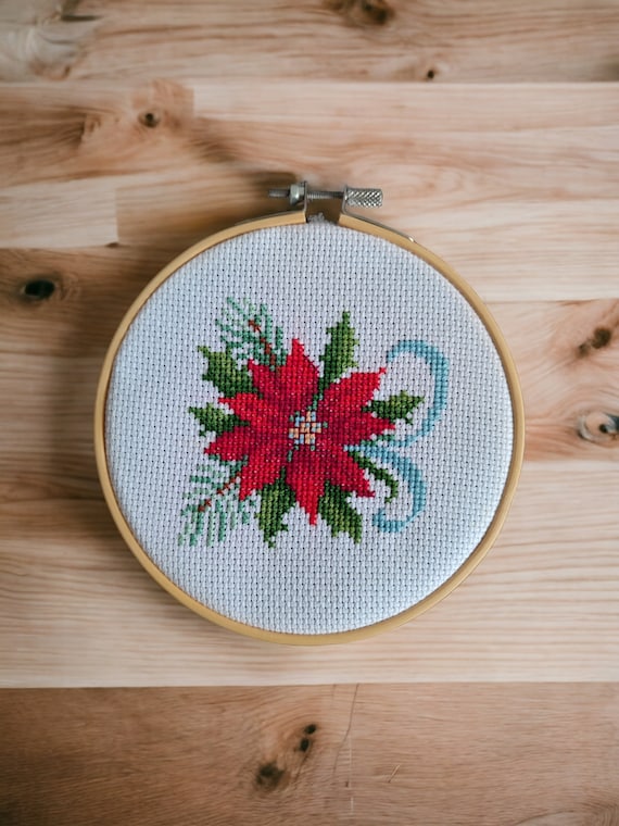 Weihnachtsstern Kreuzstich-Muster: Weihnachtsfeiertags-Design (PDF) - Etsy  sterreich