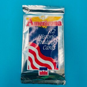 Tarjetas coleccionables históricas Americana de Starline