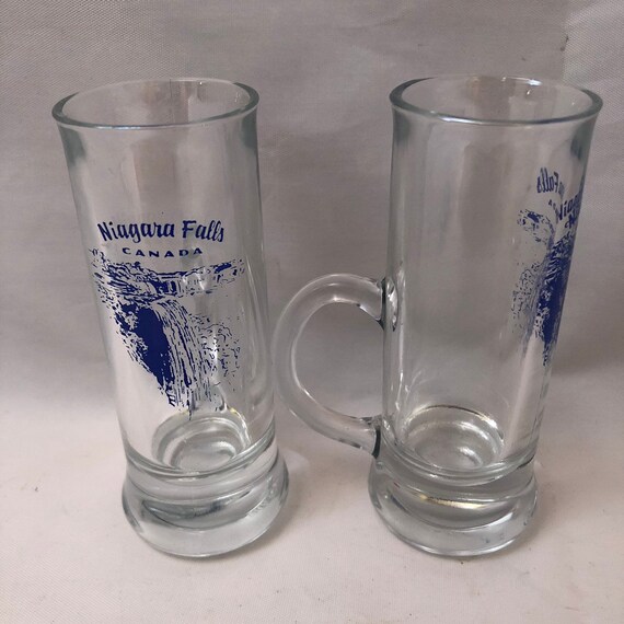 tall glasses with handles