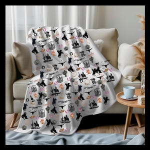 Cobertor de caubói, decoração de cacto e cavalo estilo cowboy ocidental, presente para menino, manta de pelúcia, colcha quentinha e aconchegante, decoração única para casa, quarto de menino