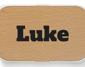 Bento Lunch Box, Personalized Name, Kids Lunch Box, Kids Bento Box