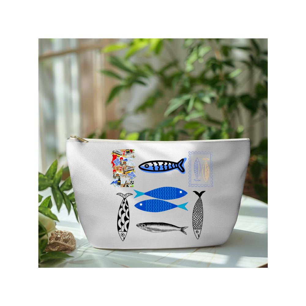 Sardinen-Make-up-Tasche – Bunt, Wasserabweisend & Perfekt Als Geschenk