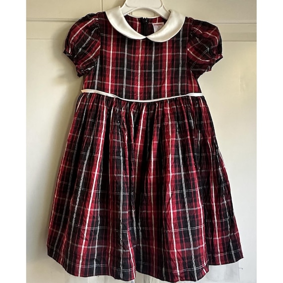 gymboree red holiday dress Pink Christmas Tree Smocked Dress – Lillie & Lilah