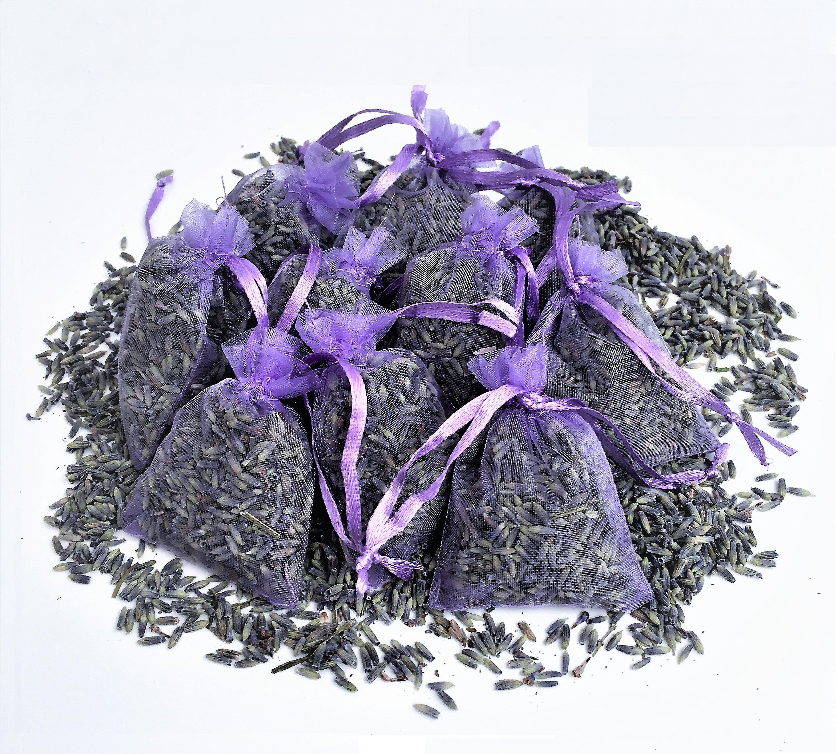 Fresh Dried Lavender in Small Lilac Sachet Organza Bags Size Etsy