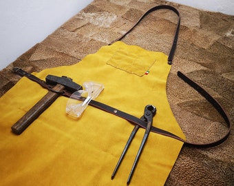 CRAFTSMAN Leather Apron ( 3 Pockets )