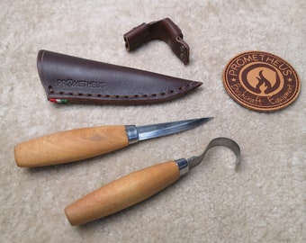 MORAKNIV® SET CARVING Knives Leather Sheaths