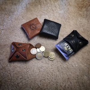 SQUARE MULTIPURPOSE PURSE - (Coins,Condom,Tinder,Ear Bud,etc)