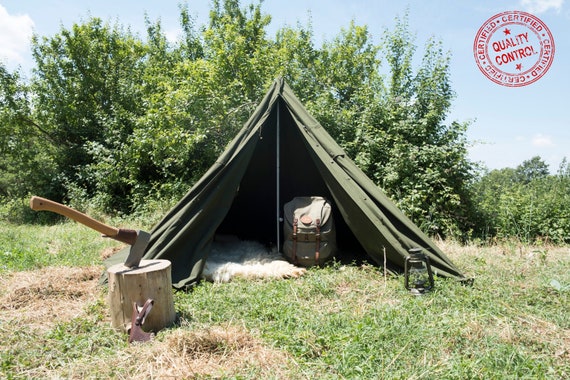SIZE II Polish Army Teepee Tent Lavvu NEW 2 Poncho | Etsy SIZE II Polish Army Teepee Tent Lavvu NEW 2 Poncho | Etsy