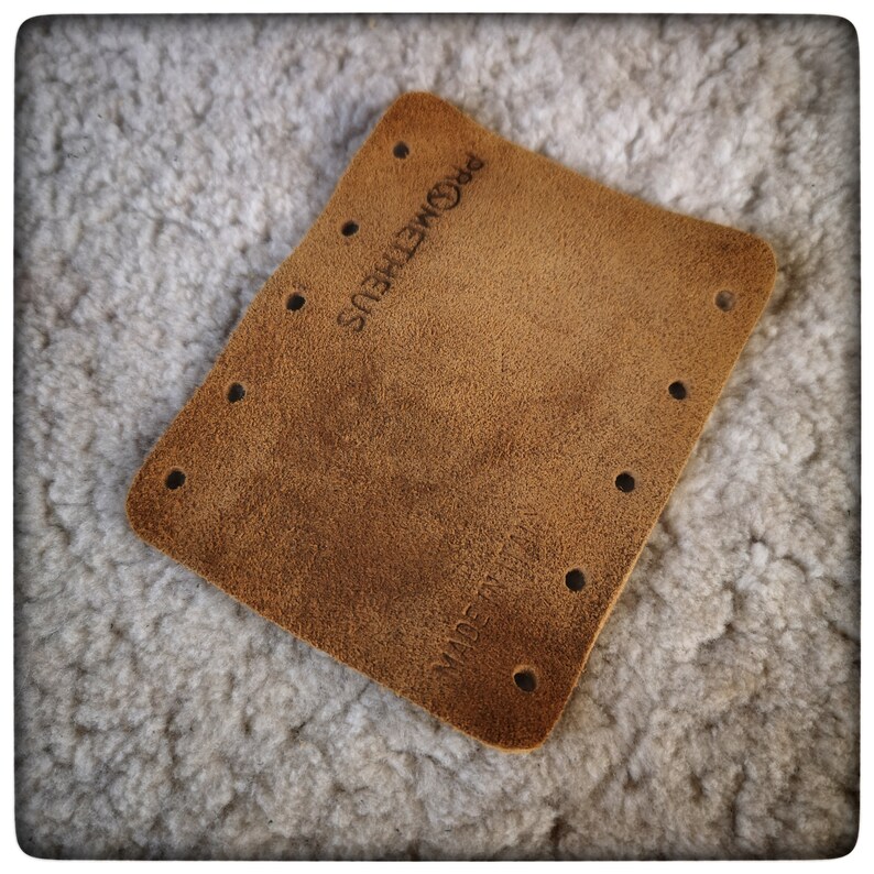 WALKING STICK LONGBOW suede Leather Handle Etsy