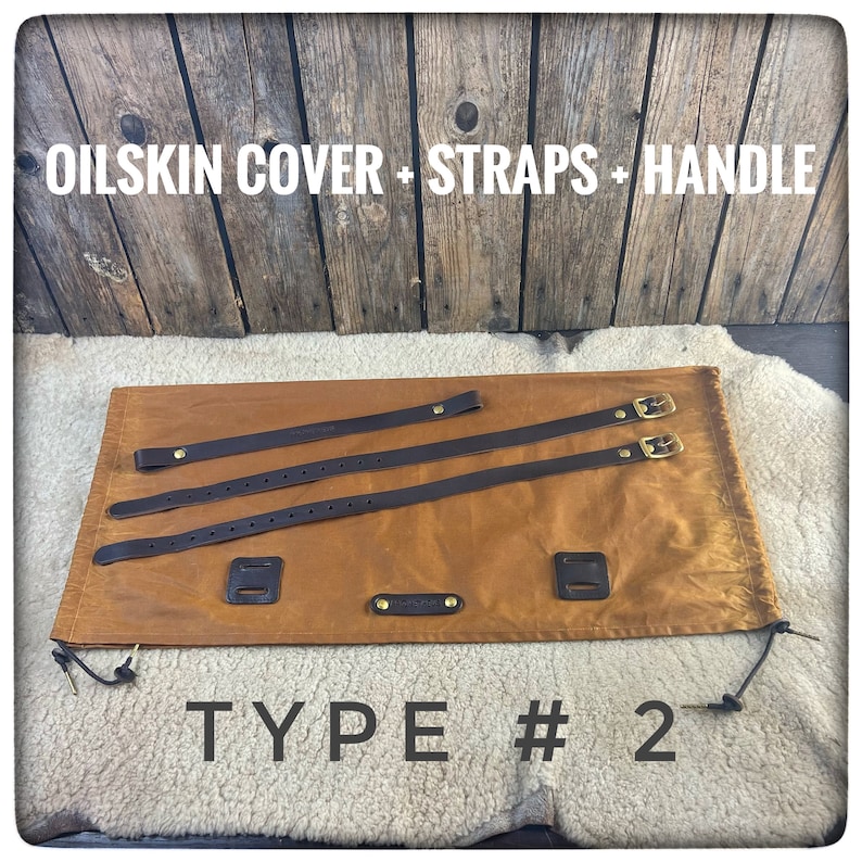 MEDIUM OILSKIN / WAXED Canvas Bedroll Cover Mod. Close Etsy