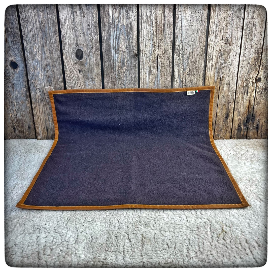 OILSKIN BOILED WOOL All Purpose Mat Etsy