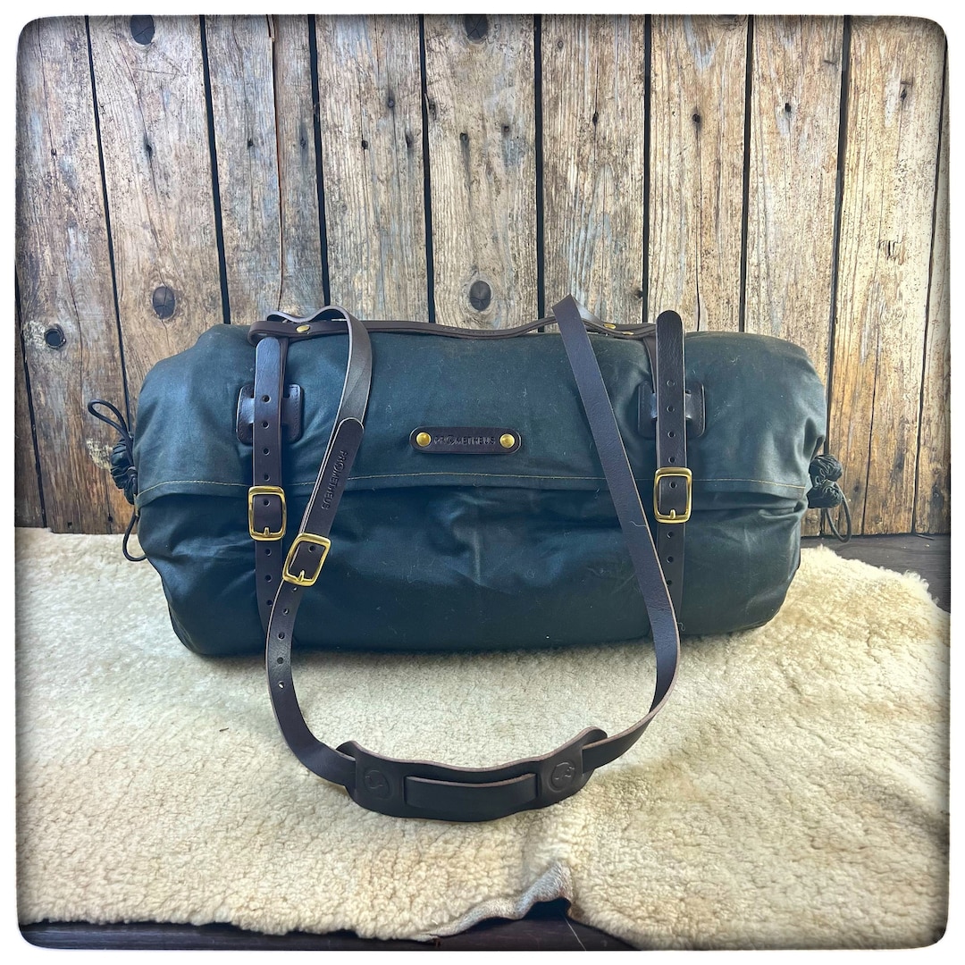 EXTRALARGE OILSKIN / WAXED Canvas Bedroll Cover mod. Close End Etsy