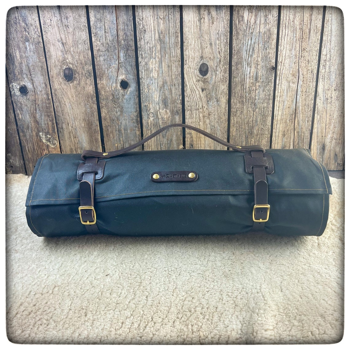 CLASSIC OILSKIN / WAXED Canvas Bedroll Cover Mod. Open End Etsy