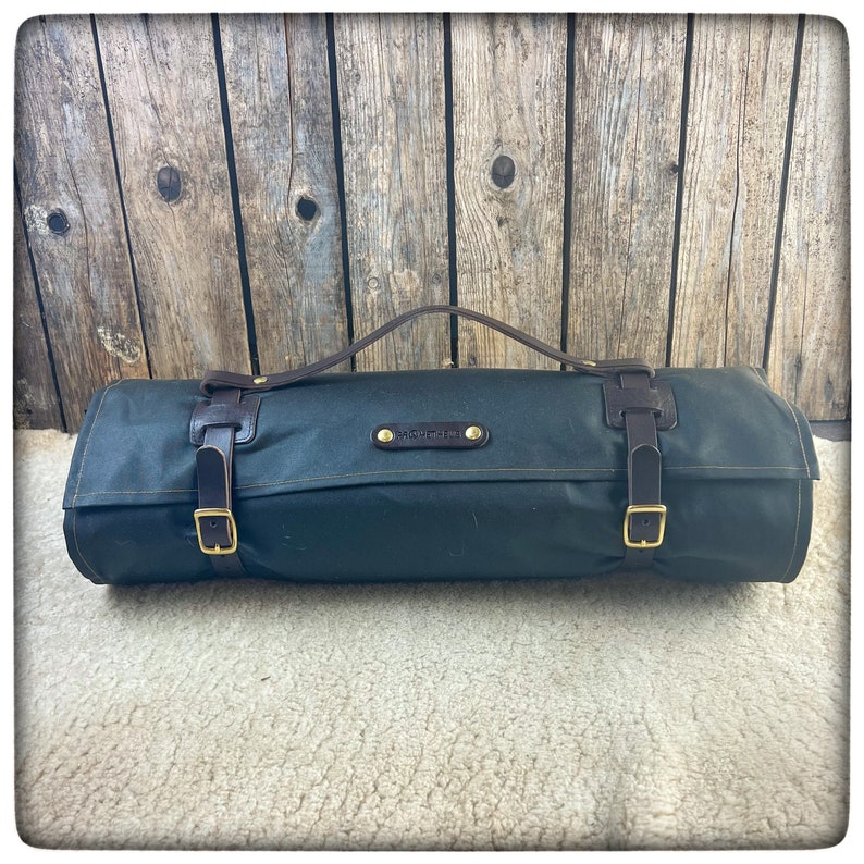 CLASSIC OILSKIN / WAXED Canvas Bedroll Cover Mod. Open End Etsy