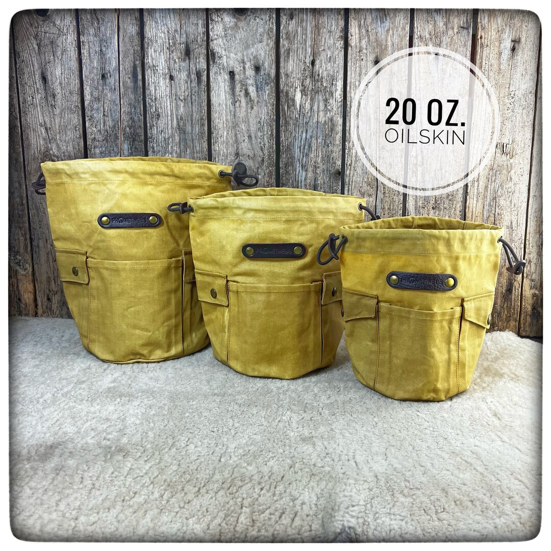 HEAVY DUTY 20oz. OILSKIN Bag Deluxe for Zebra Billy Can 2nd Gen. Etsy