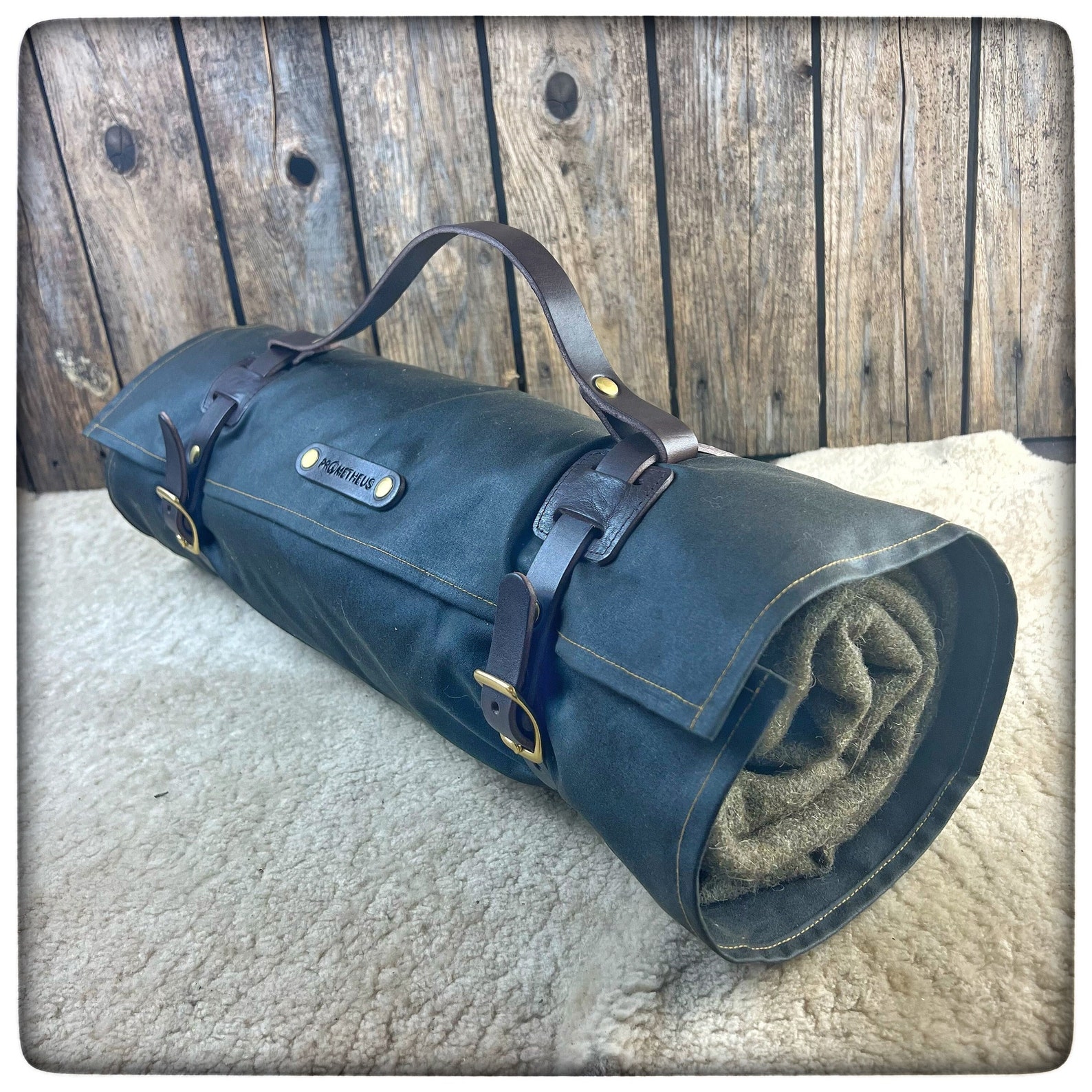 CLASSIC OILSKIN / WAXED Canvas Bedroll Cover Mod. Open End Etsy