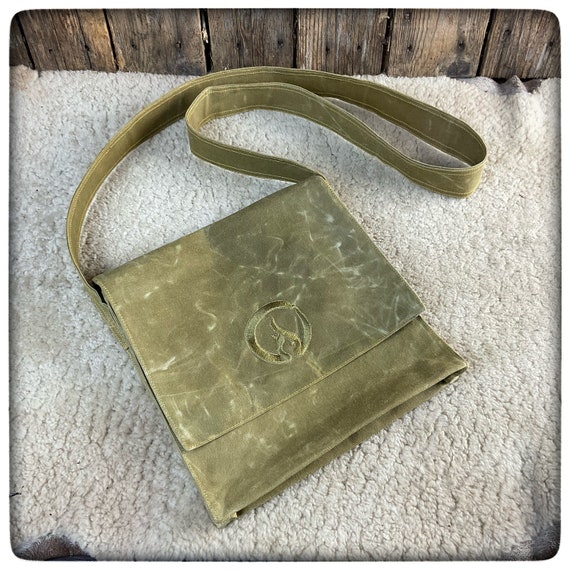 OILSKIN HAVERSACK DELUXE small Etsy