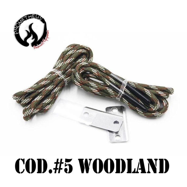 PARACORD SHOELACES FIRESTEELS & Strikers Etsy
