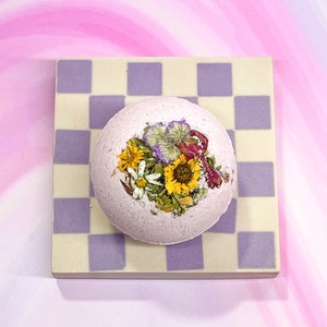 The Sonoran Collection creosote, prickly pear & wildflower bath bomb image 2