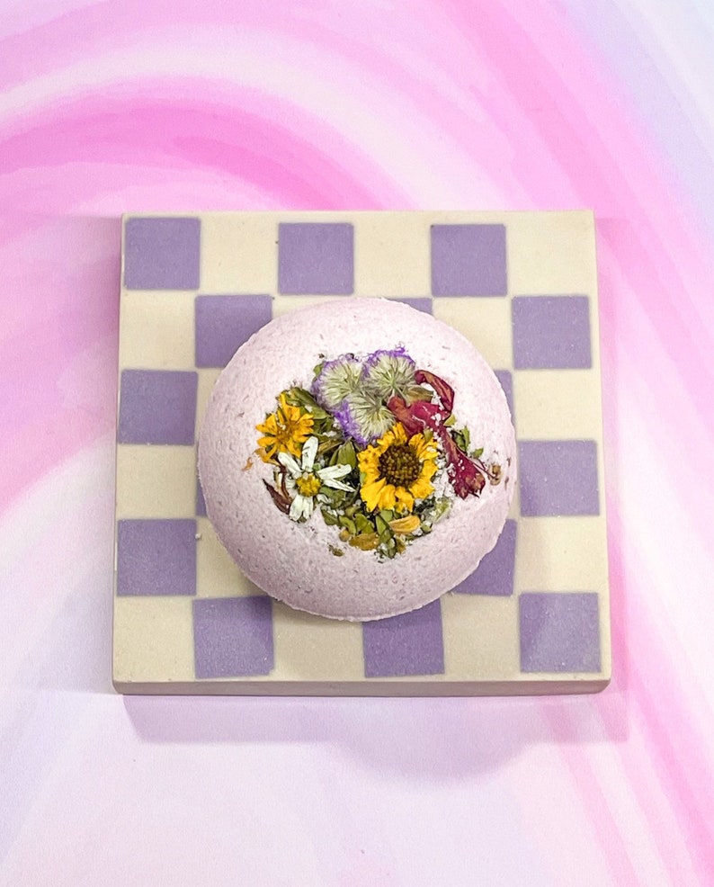 The Sonoran Collection creosote, prickly pear & wildflower bath bomb image 2