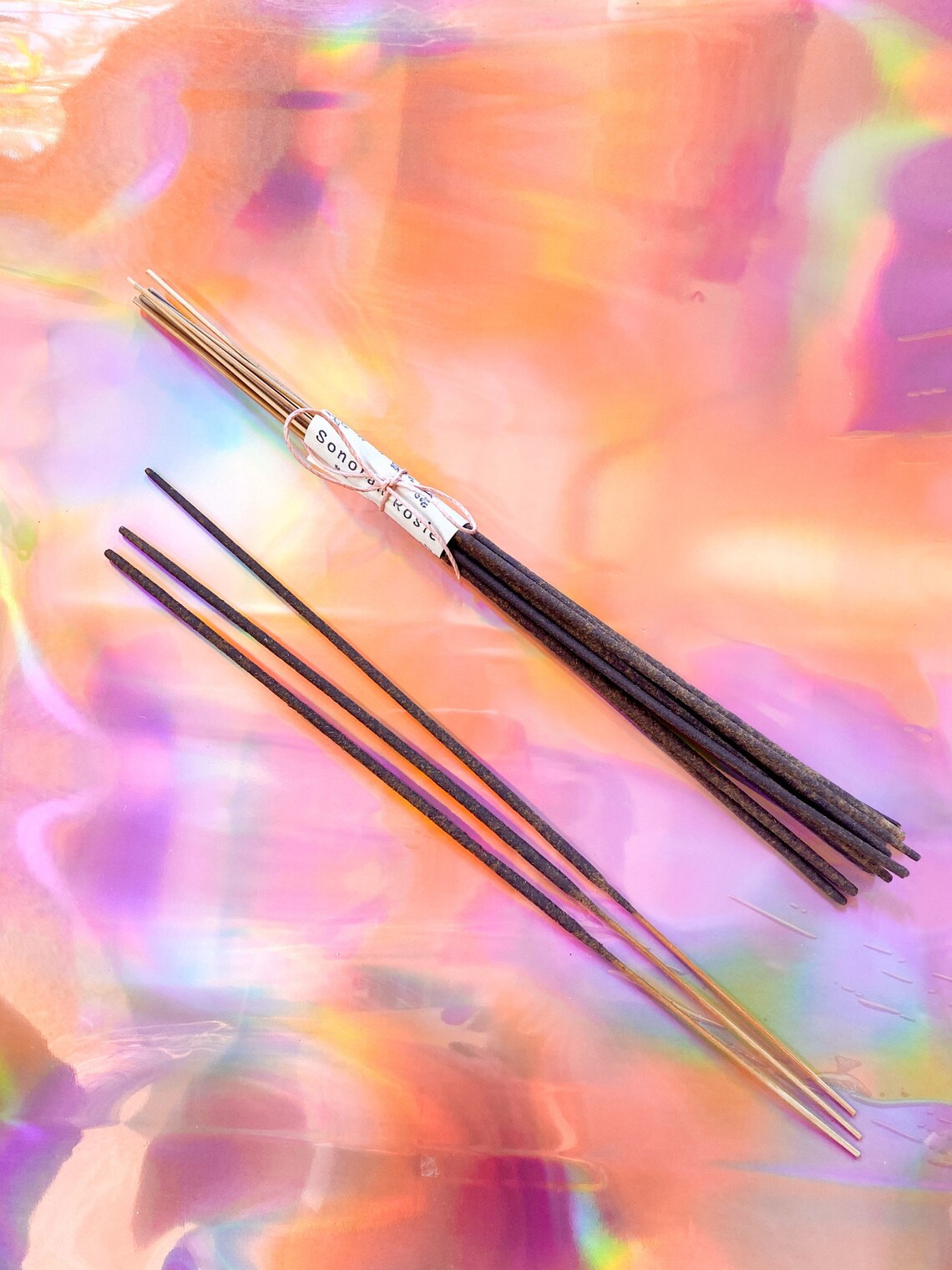 Organic Vetiver Essential Oil Incense Sticks Etsy