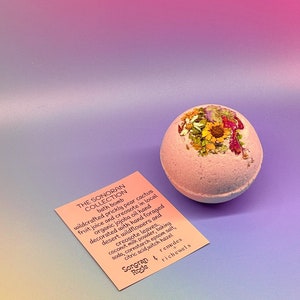 The Sonoran Collection creosote, prickly pear & wildflower bath bomb image 3