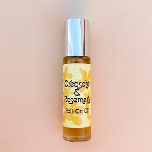 Creosote + Rosemary roll on oil herbal perfume / antiseptic