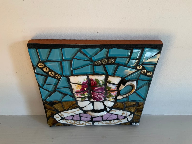 Time for Tea Mosaic Etsy UK