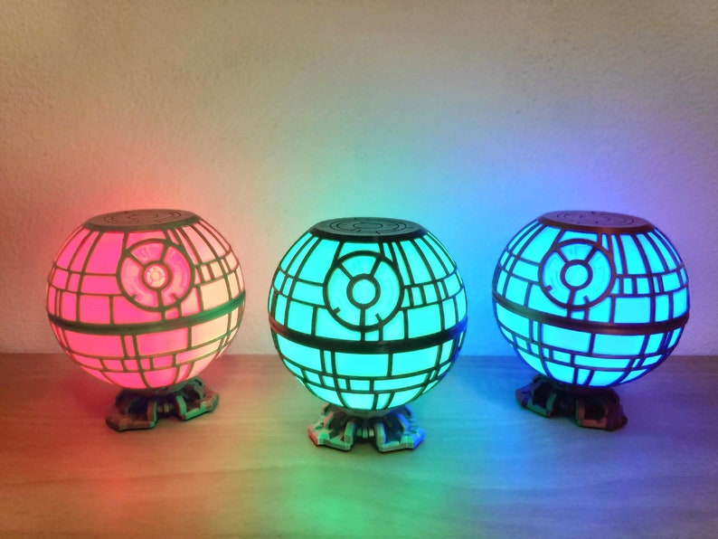 Star Wars Darth Vader 3D Crystal Ball LED Night Light ...