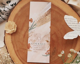 My Courage - Pride & Prejudice - bookmark