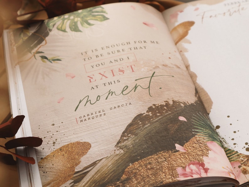 Modern Classic Reading Journal | Etsy