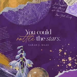 Rattle the stars bookmark / postcard / print image 2