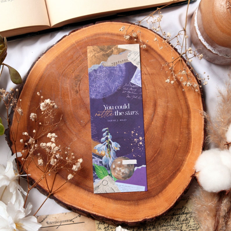 Rattle the stars bookmark / postcard / print bookmark