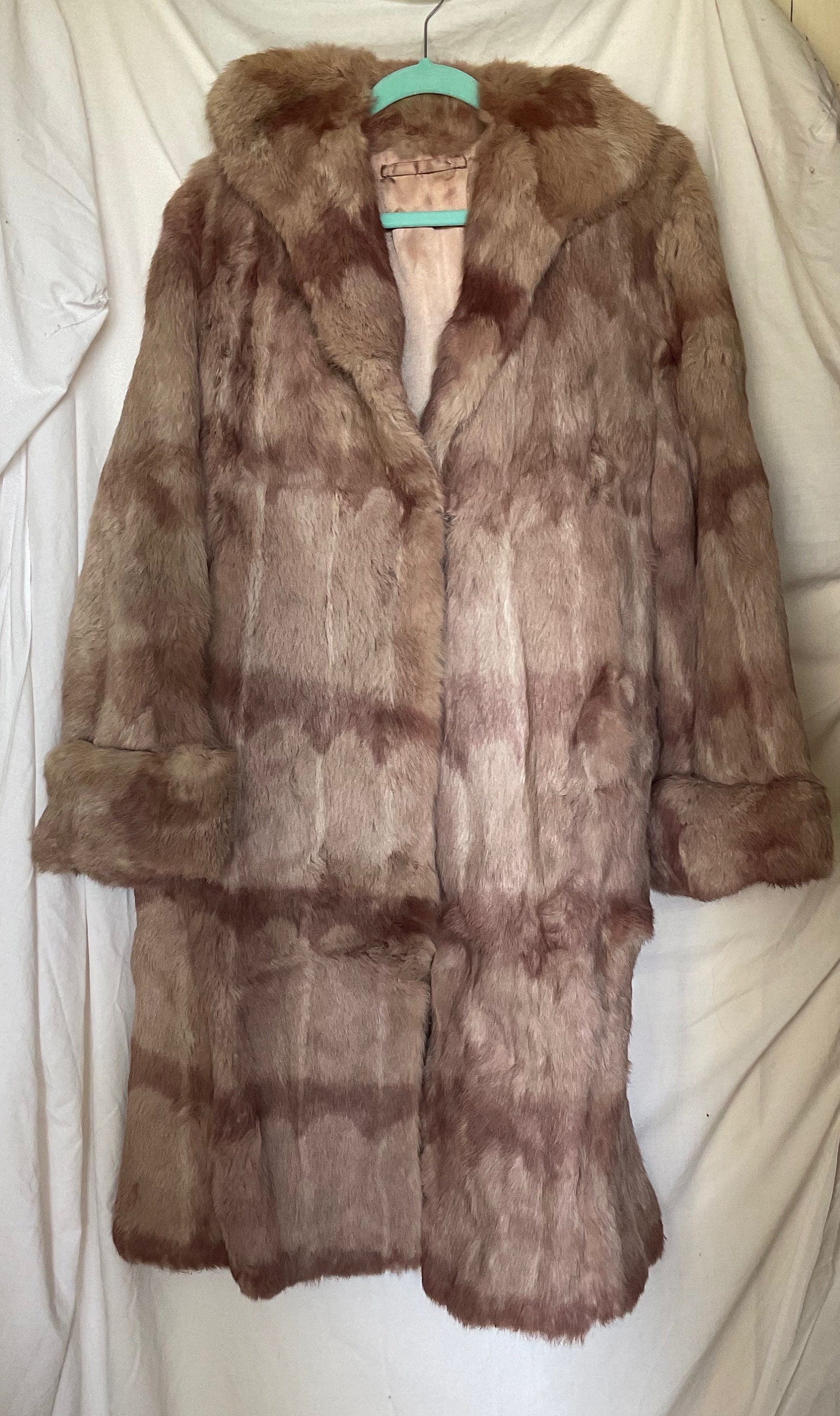 Real coney fur coat sale