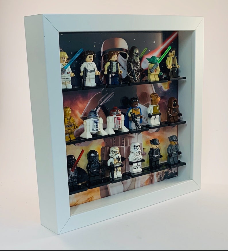 Display frame case for Lego Star wars General Minifigures Etsy