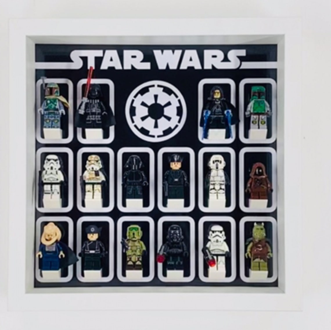 Display Frame Case For Lego Star Wars General Minifigures Etsy