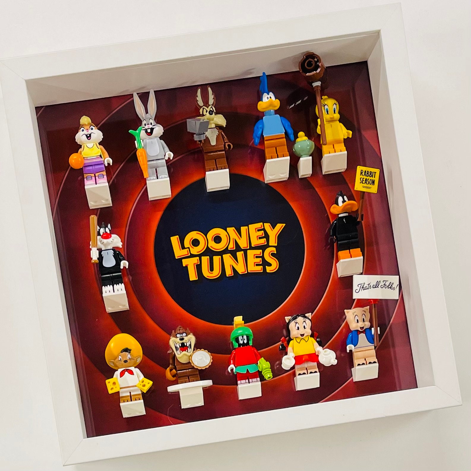 looney tunes lego minifigures feel guide